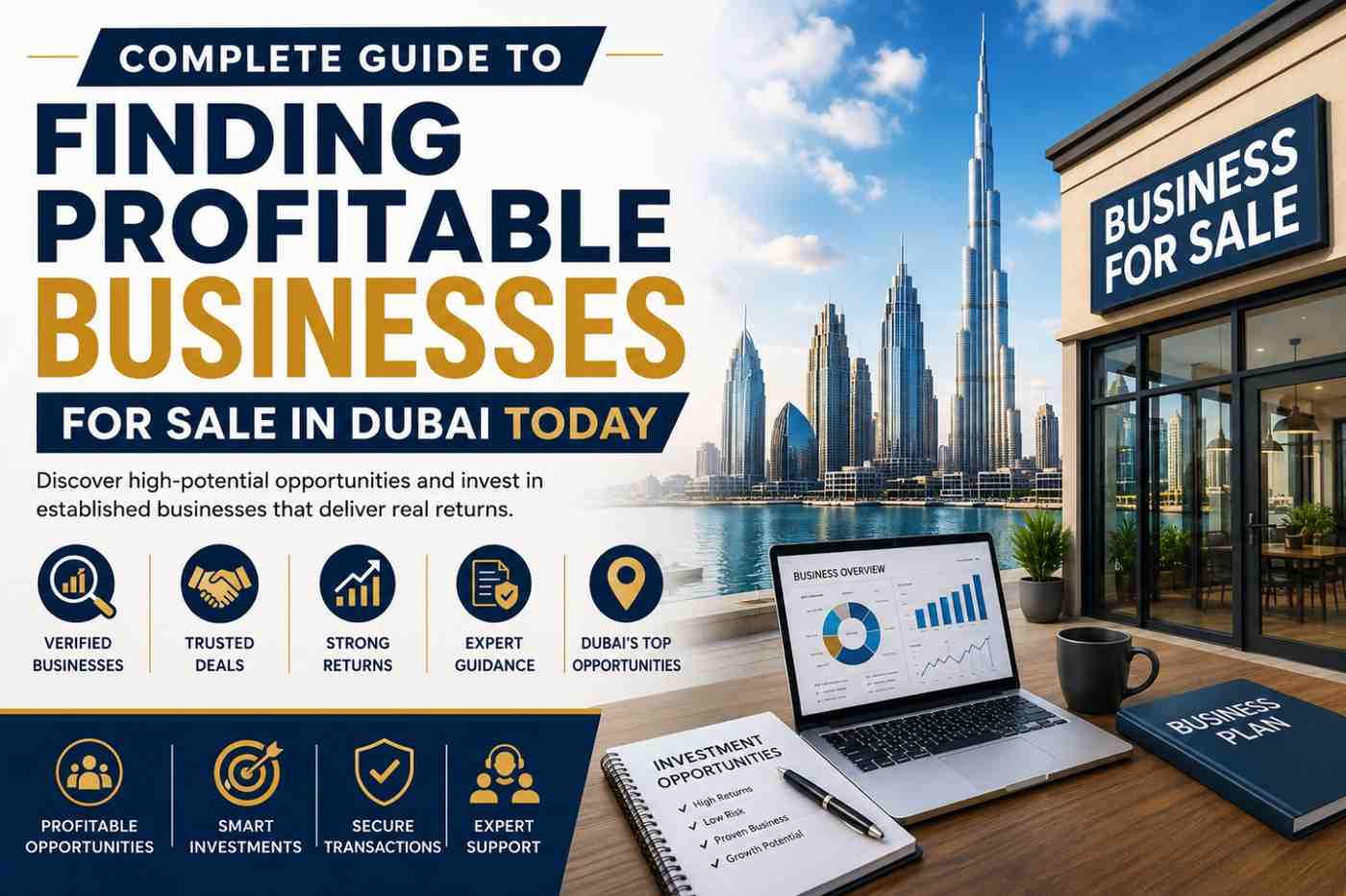 Complete Guide to Finding Profitable Businesses for Sale in Dubai Today