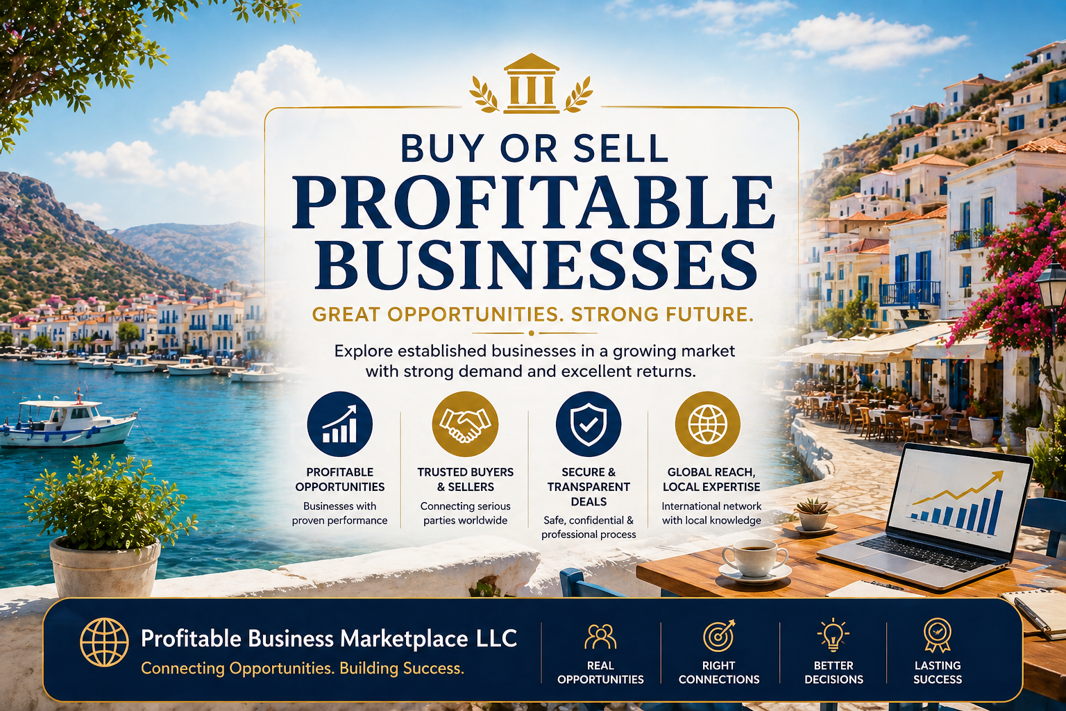 A Professional Guide to Buying and Selling Profitable Businesses in a Mediterranean Market