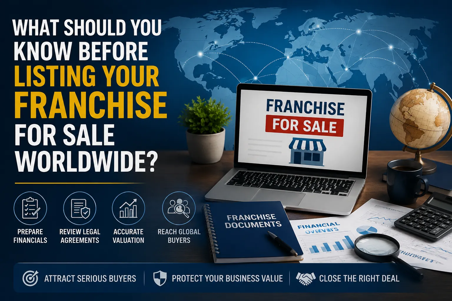 What Should You Know Before Listing Your Franchise for Sale Worldwide?