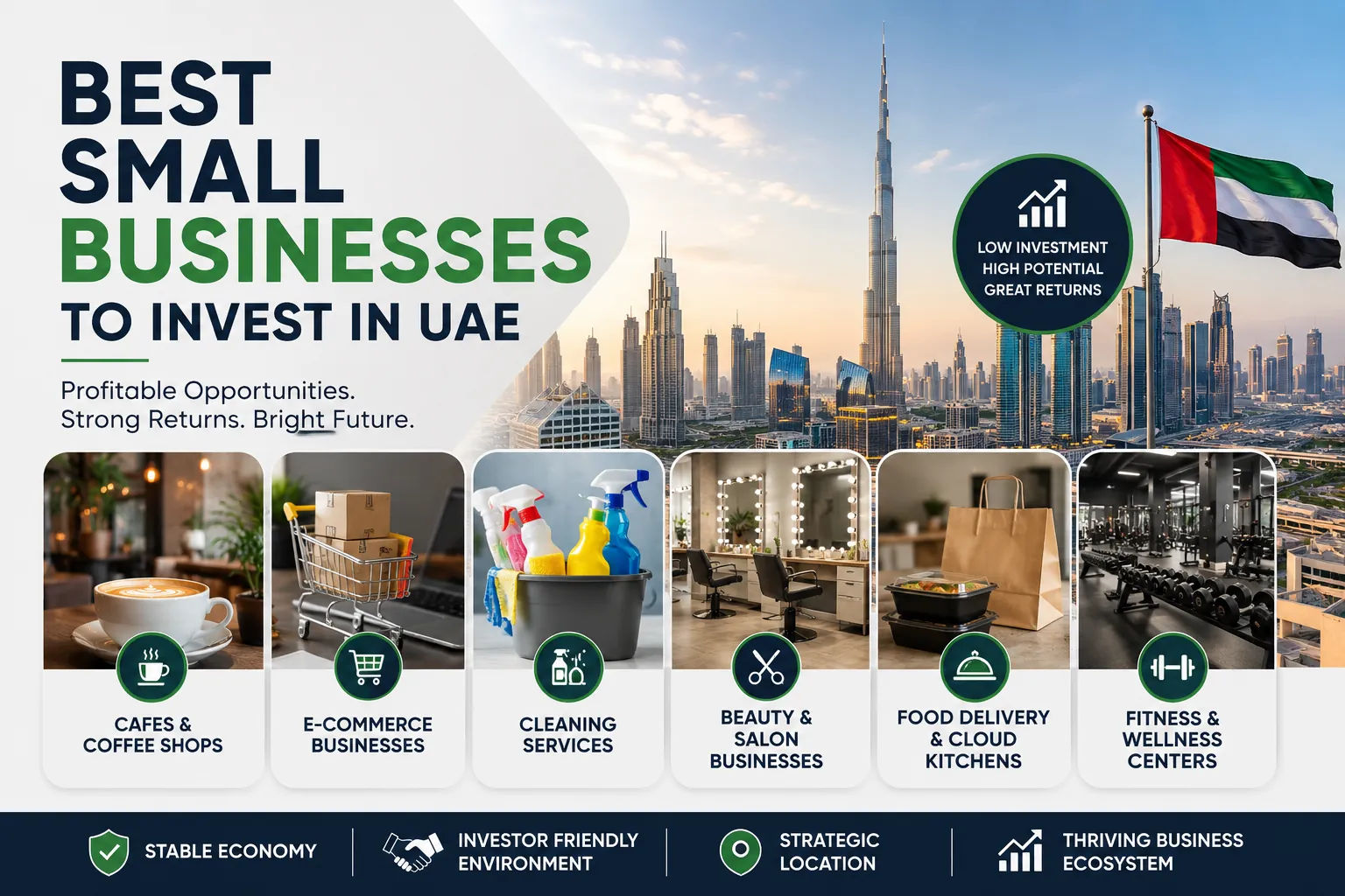 Best Small Businesses to Invest in UAE