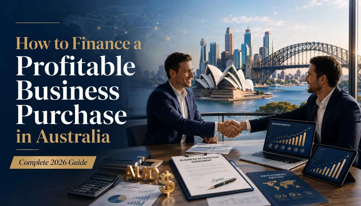 How to Finance a Profitable Business Purchase in Australia