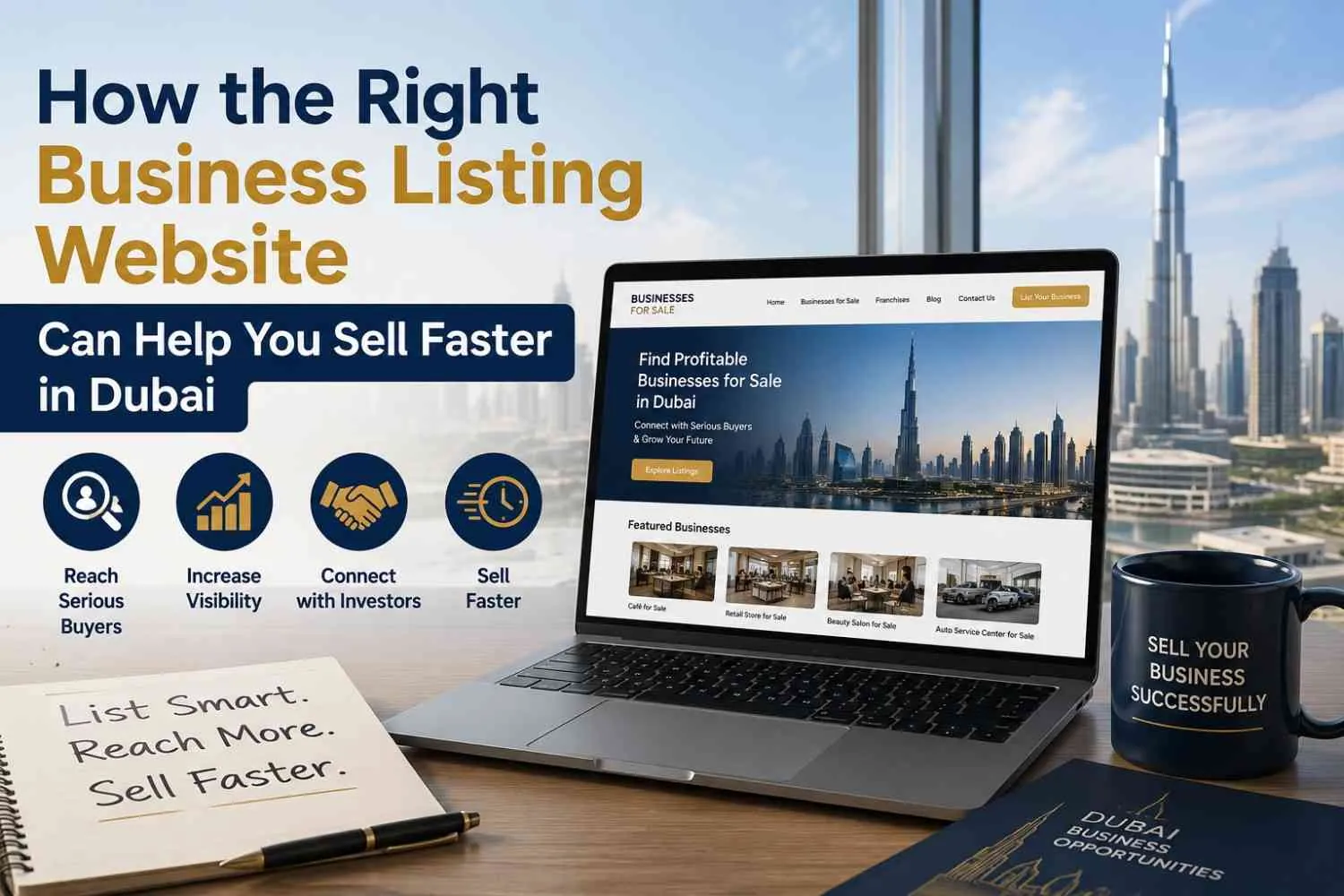 How the Right Business Listing Website Can Help You Sell Faster in Dubai