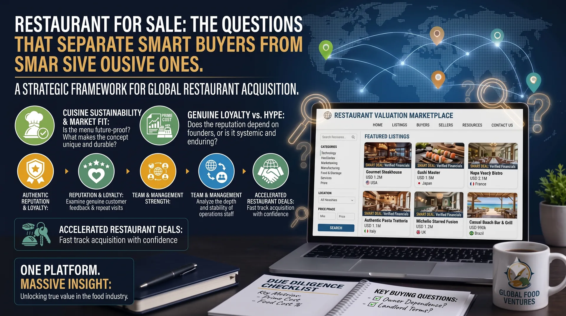 Restaurant for Sale: The Questions That Separate Smart Buyers From Impulsive Ones